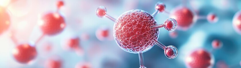 Triglyceride storage in fat cells, diet and metabolism focus, vibrant 3D molecular breakdown, health and wellness concept