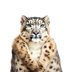 Obraz premium Snow leopard portrait, close-up