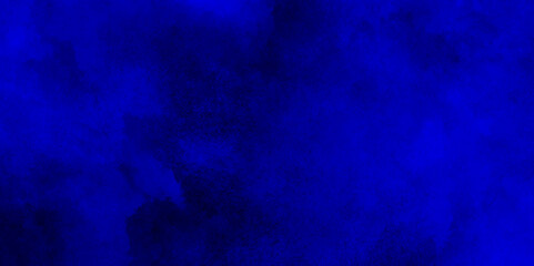 Blue background with abstract blue smoke,abstract seamless blue grunge old wall concrete texture background.Hand-drawn brush strokes. Abstract watercolour illustration for background. 