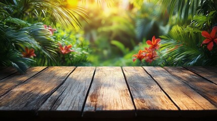 A vibrant garden pathway lined with colorful flowers under the soft sunlight in springtime