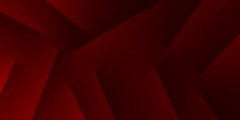 Obraz premium Abstract Red background with lines. Red color abstract modern luxury background for design. Geometric Triangle motion Background illustrator pattern style. 