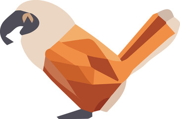 Zoo animal low poly design