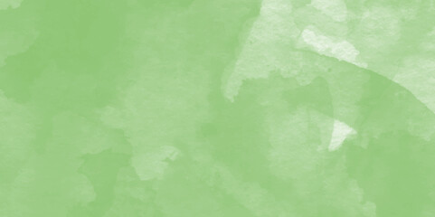 Set of abstract green watercolor water splash on a white background.green watercolor isolate paint banner with grungy texture background,White and green watercolor grunge texture background. 