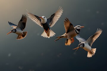 goose in flight