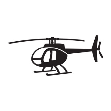 recommend clip art: Transport Helicopter vector illustration in black and white - helicopter silhouette clipart
                    