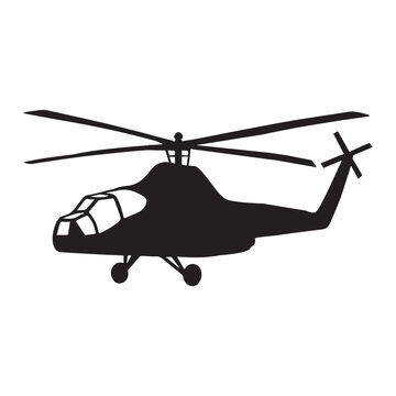 recommend clip art: Transport Helicopter vector illustration in black and white - helicopter silhouette clipart
                    