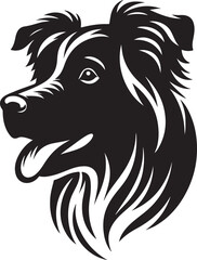 Dog Head Illustration