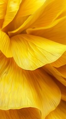 Obraz premium Yellow flowers closeup petal blooming close up nature theme with story solid background