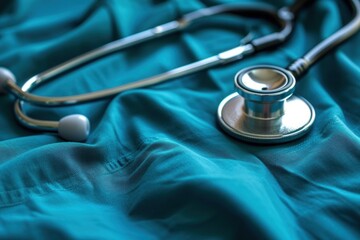 Stethoscope expertise physician hospital.