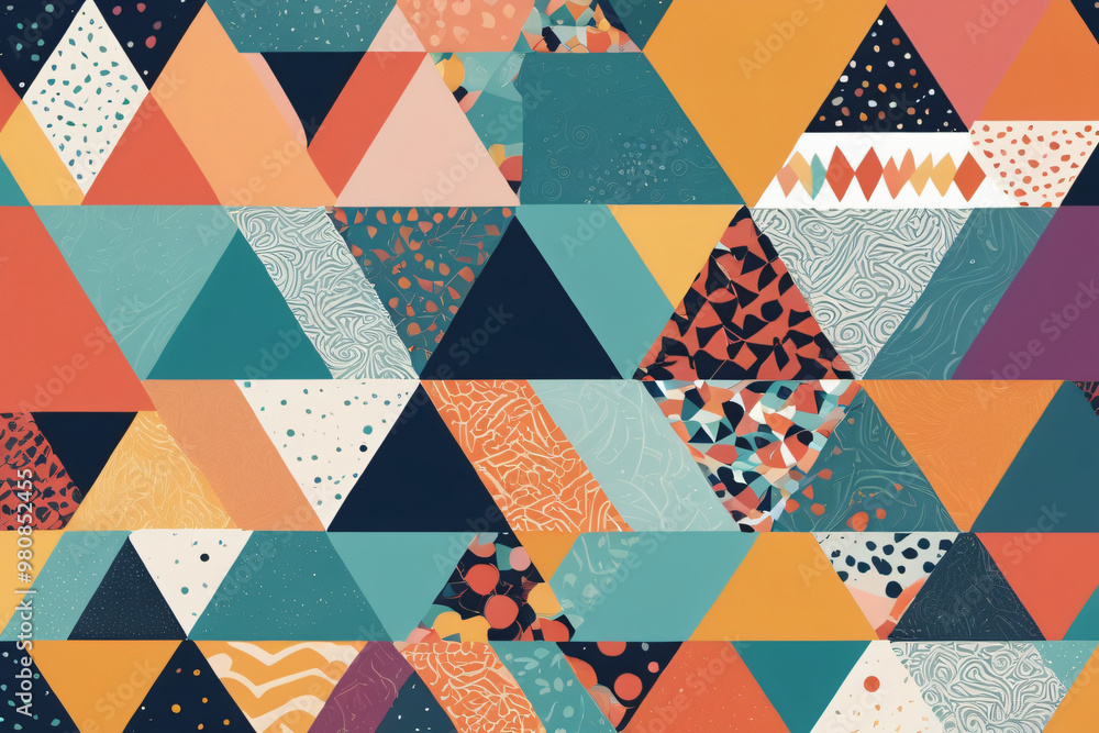 Canvas Prints seamless geometric pattern