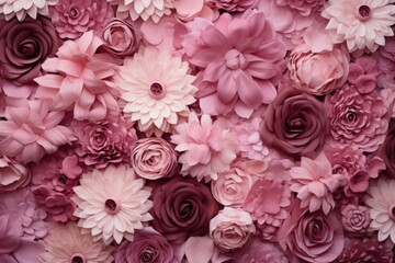 PNG Flowers wall backgrounds pattern petal.