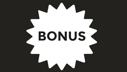 Bonus button web banner templates. Vector Illustration 
