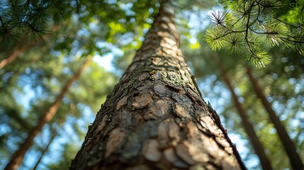 Fototapeta premium Tree body close up 