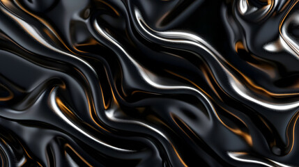 Fototapeta premium Abstract background luxury cloth or liquid wave or wavy folds of
