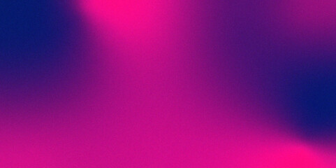 Digital grainy gradient with a colorful soft noise effect. Vintage Grunge Texture Pattern in blue and  pink Tones for Artful Wallpaper. Gradient blur, noise, grain, texture abstract background.	