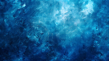 Naklejka premium Abstract Blue Painting Background
