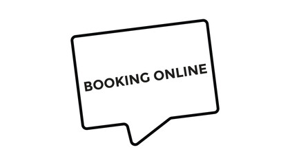 Booking online button web banner templates. Vector Illustration 
