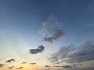 clouds in the sky beautiful photo blurry cloudy afternoon