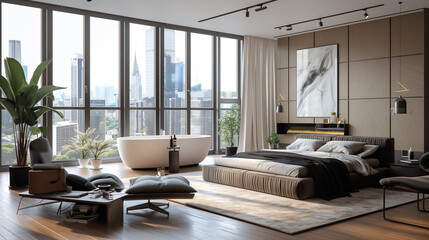 Modern Luxury Interior Bedroom