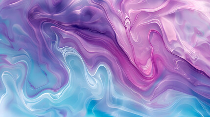 Abstract purple and cyan pastel fluid texture wave background