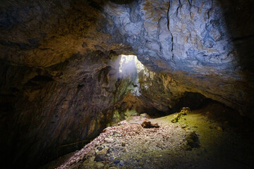 Malikovec cave in Bela krajina, Slovenia