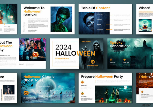 The Halloween Presentation Template