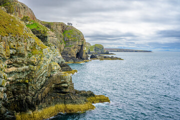 Coastline, Anglesey, Ynys Mon, Wales, UK, South Stack 