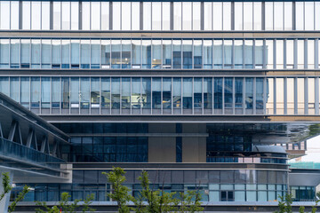 Building structure of commercial center office building