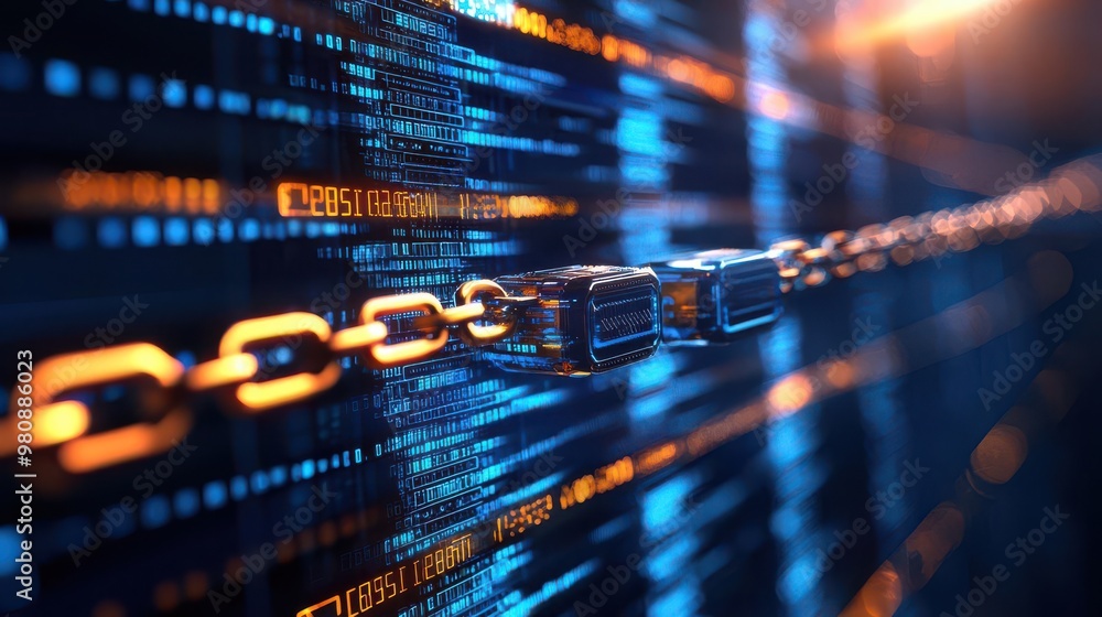 Poster blockchain and ai working together for secure transportation data management