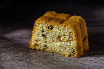 Delicious cookies biscuits close-up on the table