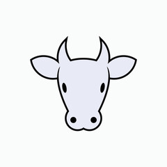 Cattle Commodity. Livestock Products. Meat Producer Symbol. 