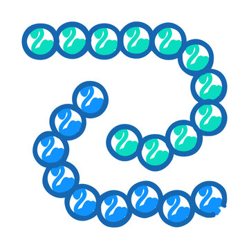 bacillus anthracis doodle icon sketch vector. bacillus anthracis sign. isolated symbol illustration