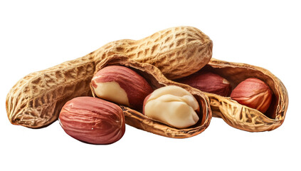 Beautiful peanuts in the shell