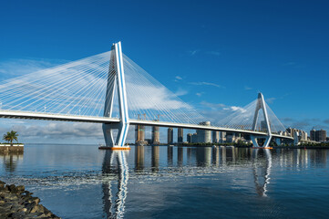 bridge over the river