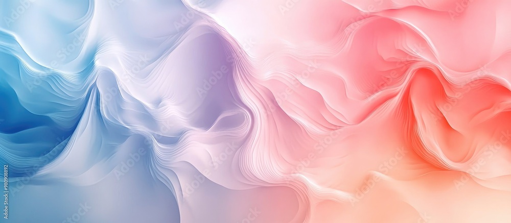 Poster abstract fractal background computer generated digital art