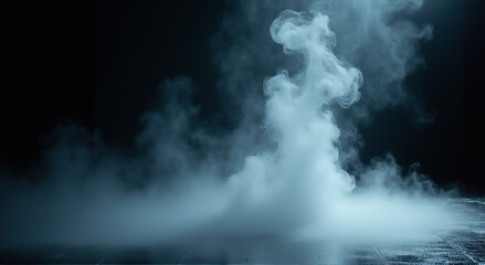 Obraz premium smoke from the water