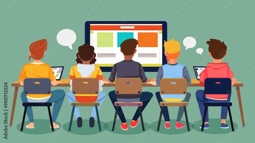Poster the benefits of flipped classrooms and interactive learning models