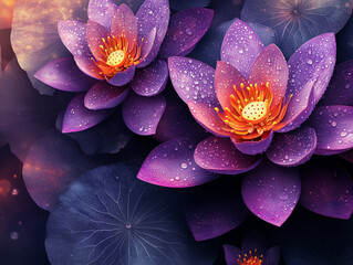 Lotus Candle Serenity: Tranquil Reflections on Water