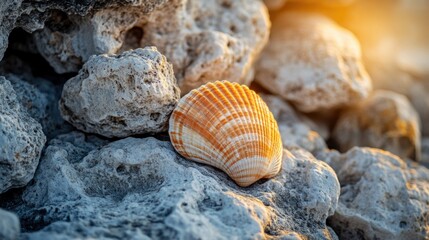 snail on the beach