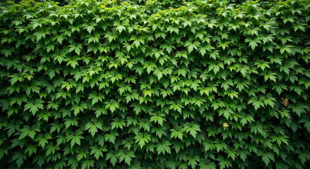 ivy on the wall