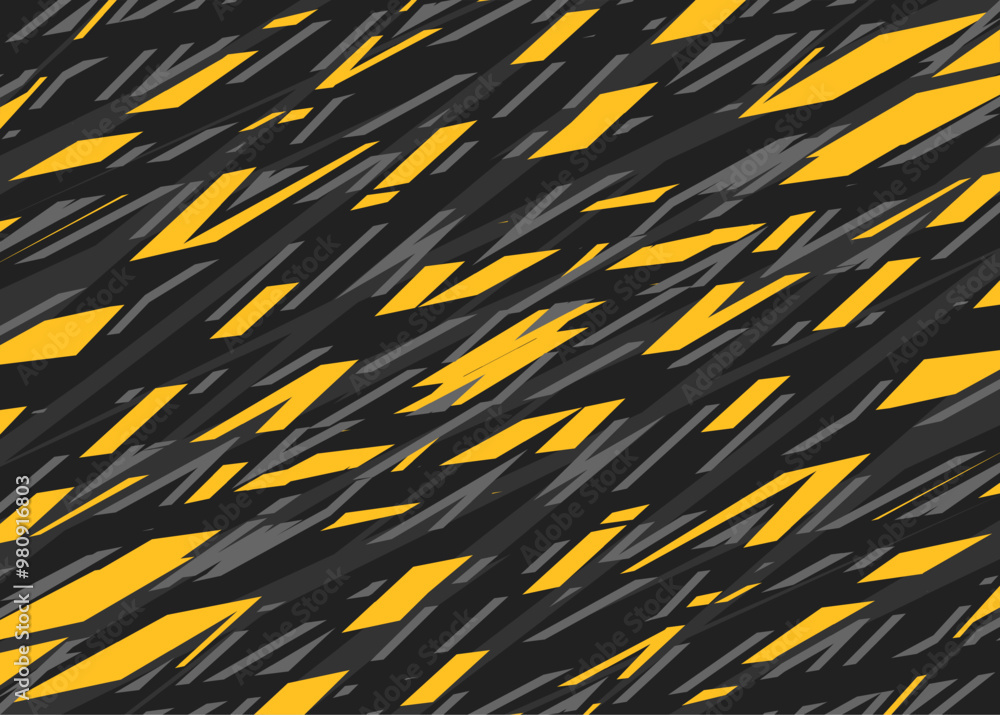 Poster abstract background with rough irregular stripe pattern