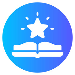 creativity gradient icon