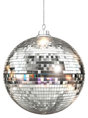Obraz premium disco ball isolated on transparent background