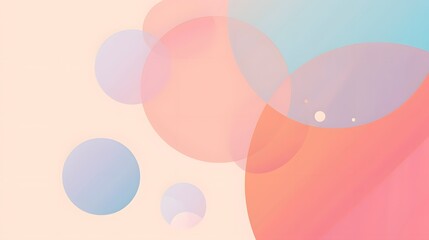 Soft Minimalist Pastel Art