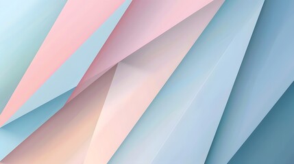 Soft Minimalist Pastel Art