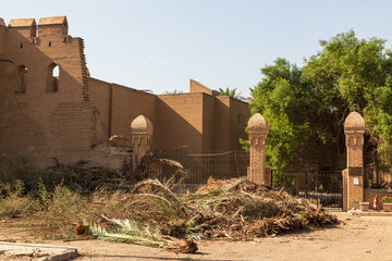 Ruins and remnants of Abbasid Palace in Bagdad, Iraq