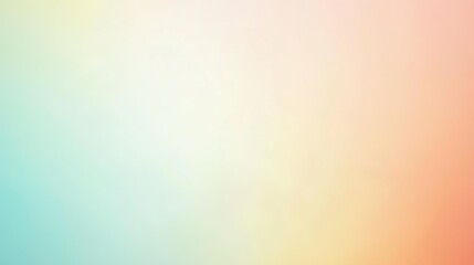 Fototapeta premium Soft pastel gradient background transitioning from blue to peach, ideal for digital art and design projects