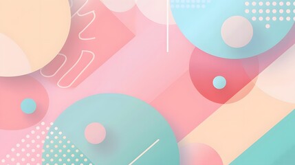 Clean Minimalist Pastel Background