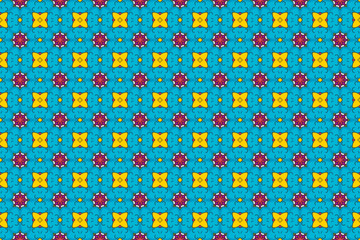 Seamless Cloth Shape Decoration Tile Texture Fabric Wallpaper Template Digital Perspective Geometric Symmetric Graphic Visual Luxury Endless Textile Fashion Design Background Art Interior Pattern.