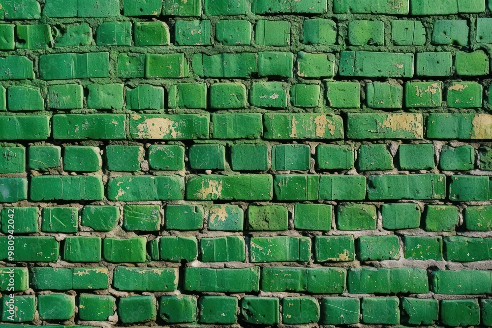 Sticker Brick wall architecture backgrounds.